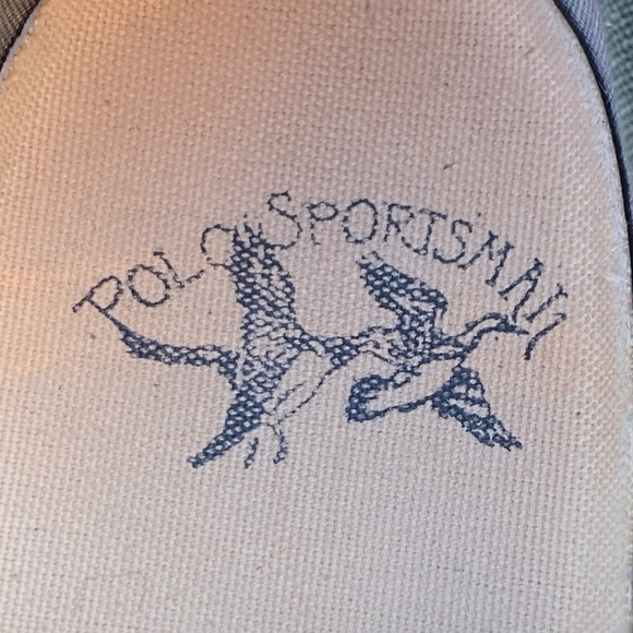 Vintage Polo Sportsman Red Canvas Lug Sole Bottom Quality Outdoor Shoes size 8.5 - Picture 11 of 15